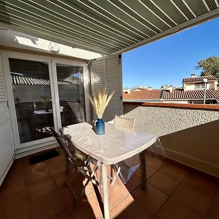 Sc310-C1E6Appartement Deux Pieces Mezzanine 4 Couchages - St Cyprien Plage شقة