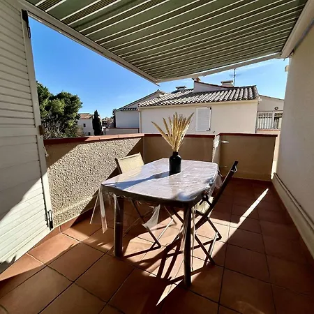 Sc310-C1E6Appartement Deux Pieces Mezzanine 4 Couchages - St Cyprien Plage شقة
