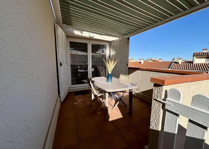 Deux Pieces Mezzanine 4 Couchages - St Cyprien Sc310-c1e6 아파트 *